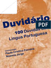 Duvidário de Língua Portuguesa em PDF
